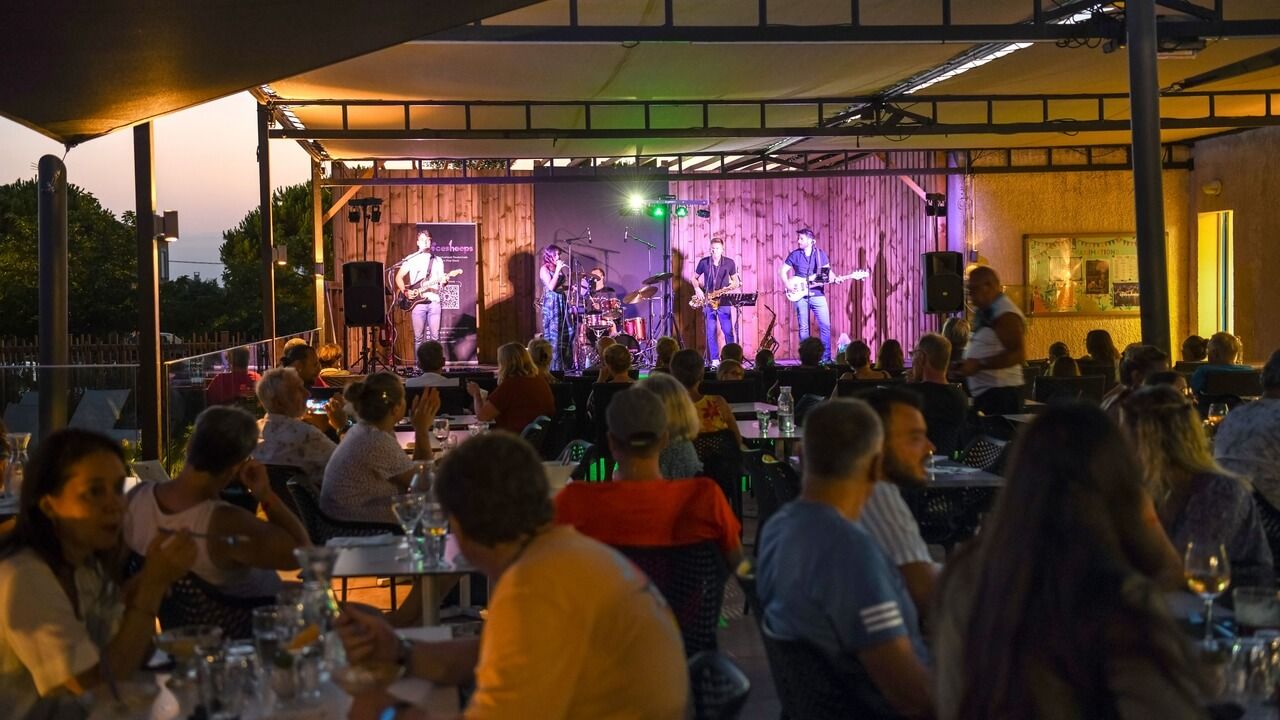 Soirée animée au camping de Six-Fours-les-Plages